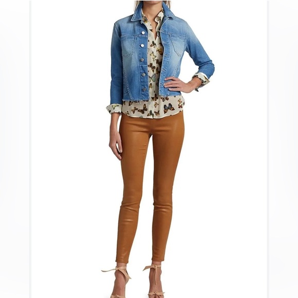 L'AGENCE
Rochelle Coated Pull On Jeans Size Medium. NWT - Picture 2 of 4